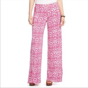 LAUREN Ralph Lauren | Wide Leg Tribal Print Pant